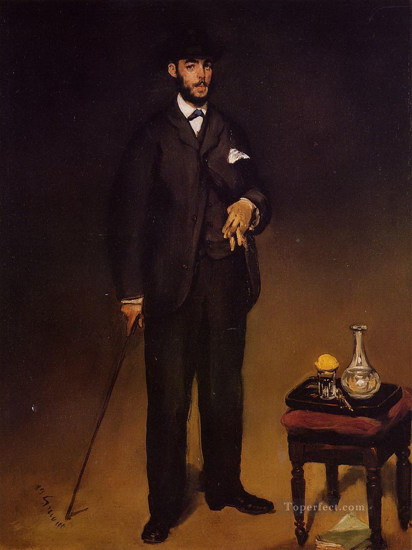 Theodore Duret Eduard Manet Oil Paintings